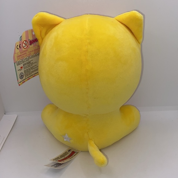 Squeezamals Carol Cat Yellow Squishy Plush Stuffed Animal Toy 6.5” - Picture 6 of 15